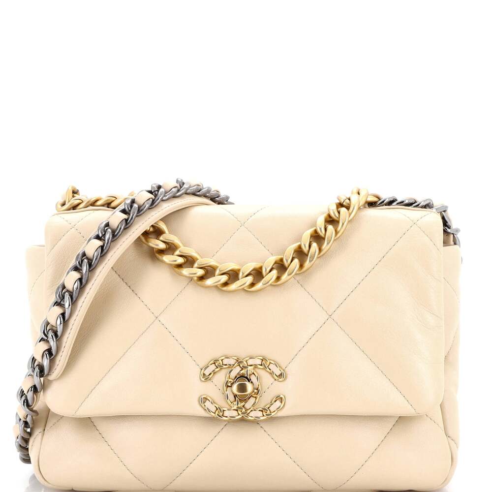 Chanel 19 Flap Bag Quilted Leather #263616C48B